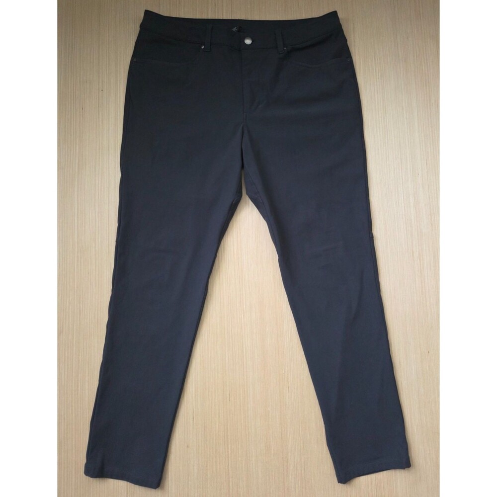 Lululemon Pants Charcoal ABC Slim Fit 5-Pocket Warpstreme Men's 36x31 LM5AD9S
